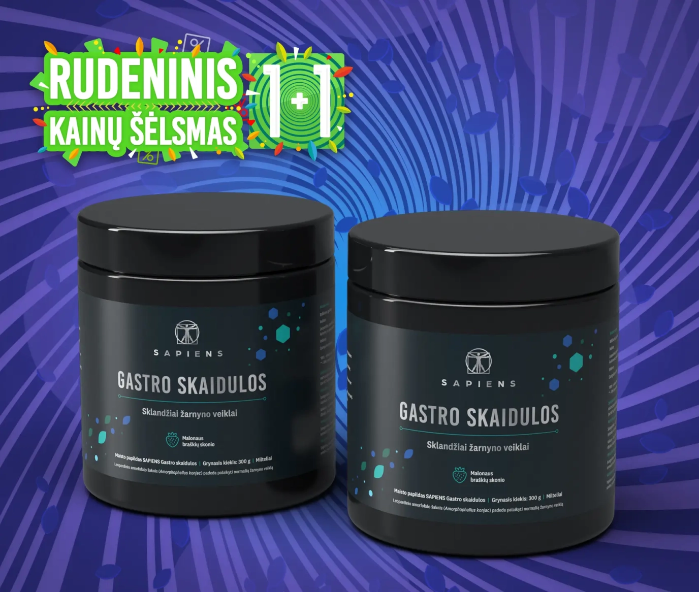 Maistinės skaidulos 1+1