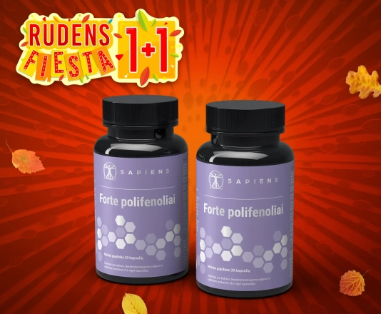 Forte Polifenoliai 1+1