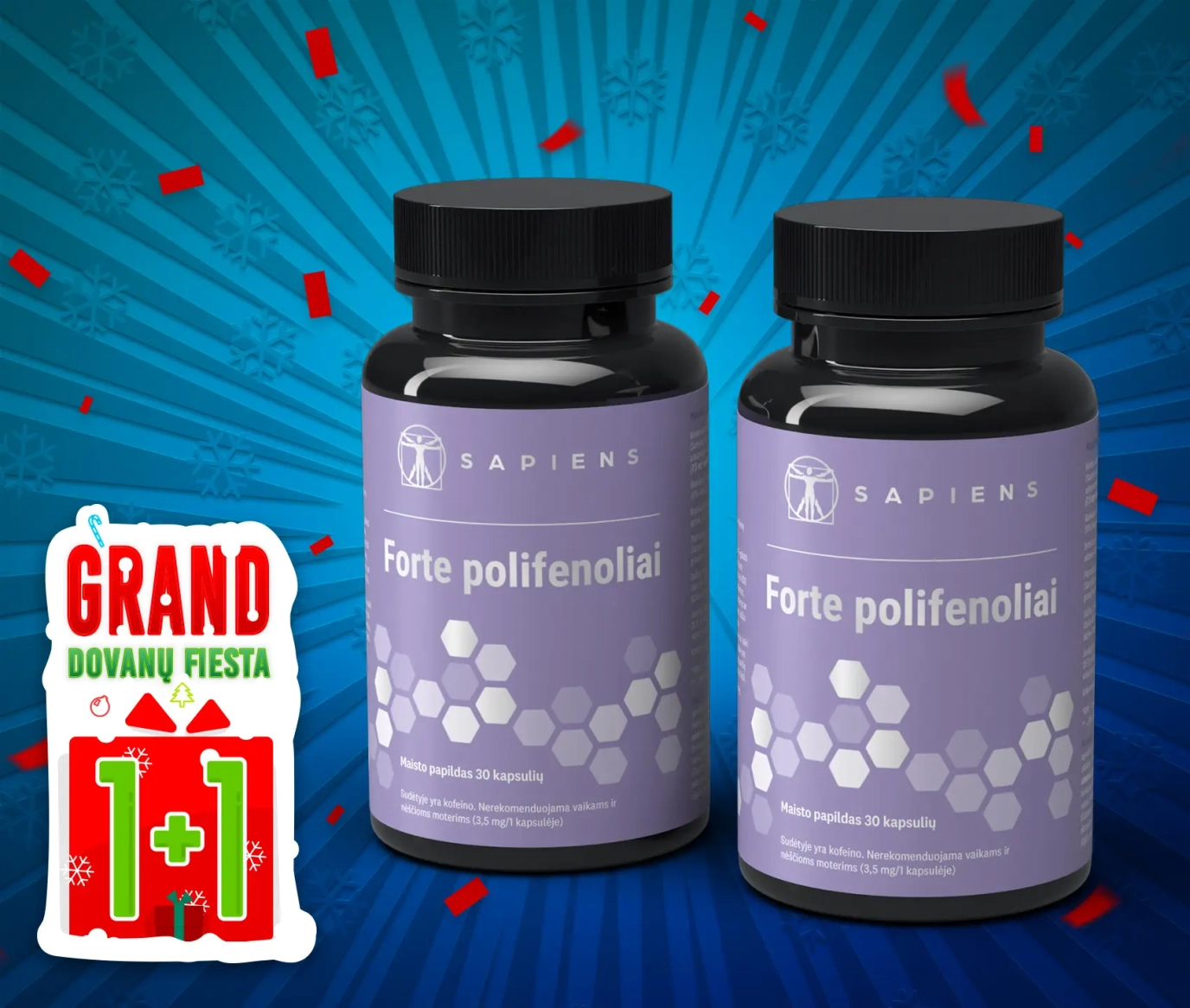 Forte Polifenoliai 1+1