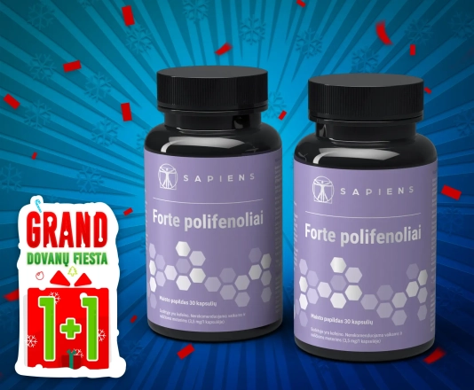 Forte Polifenoliai 1+1