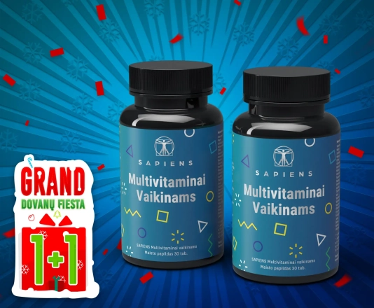 Multivitaminai vaikinams 1+1