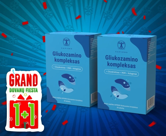 Gliukozamino kompleksas 1+1