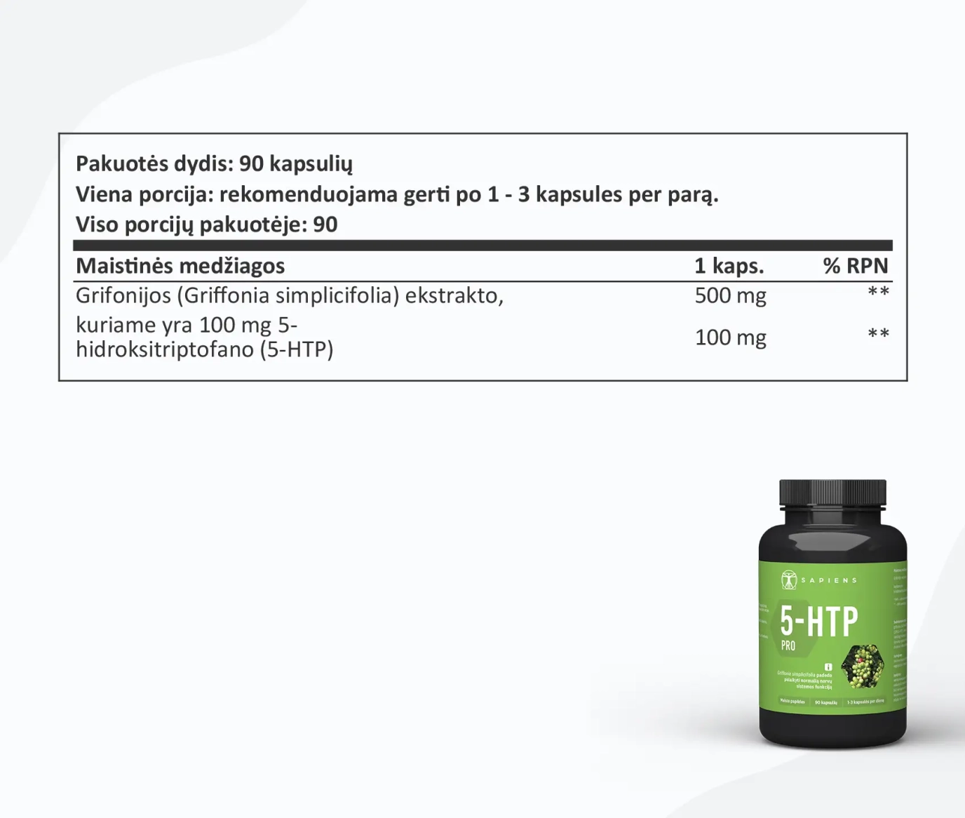 5-HTP PRO 1+1