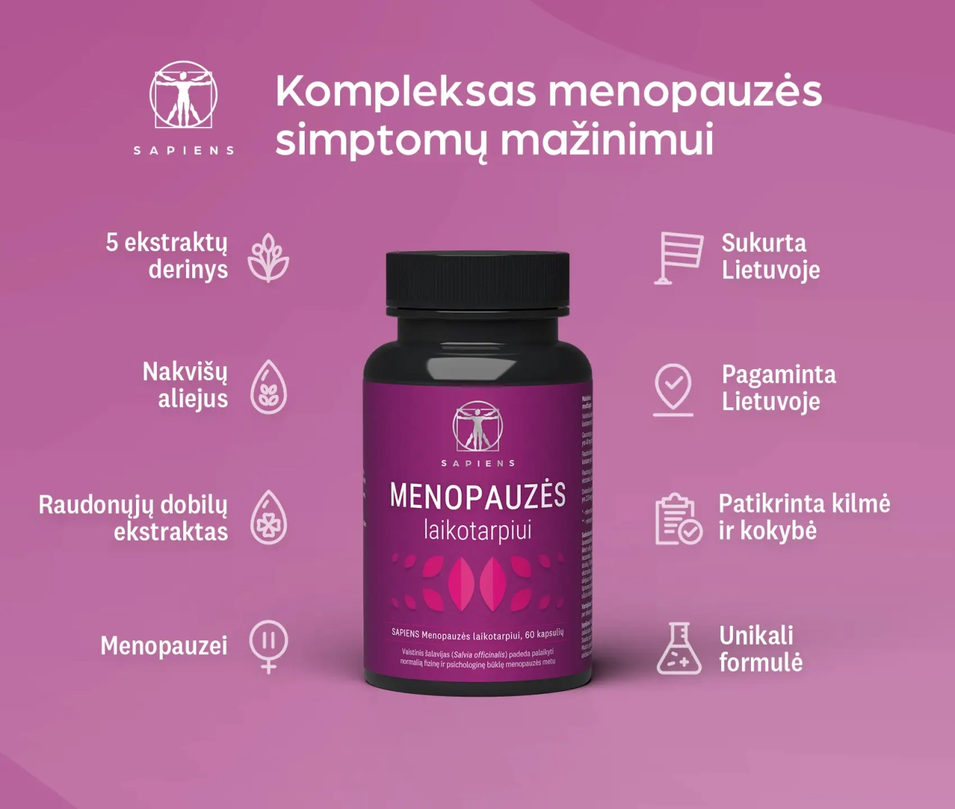 Kompleksas menopauzei 1+1