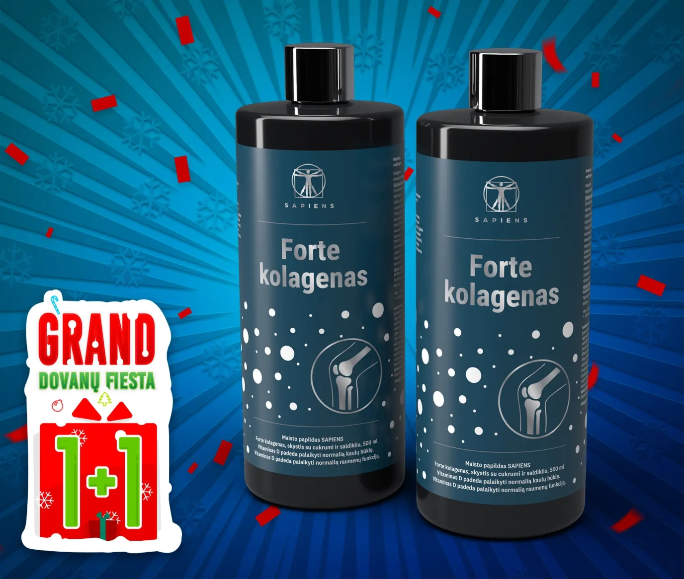 Forte kolagenas 1+1