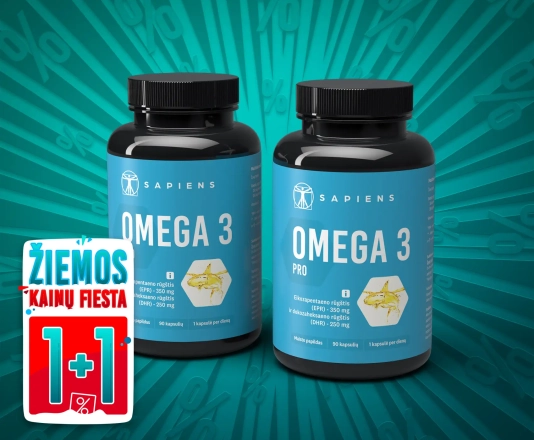 Omega 3 PRO 1+1