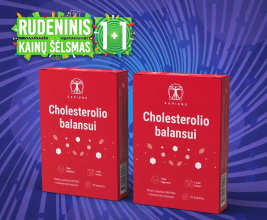 Cholesterolio balansui 1+1