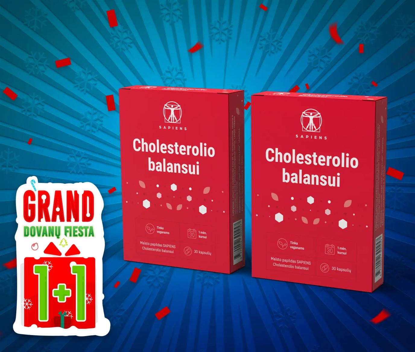 Cholesterolio balansui 1+1