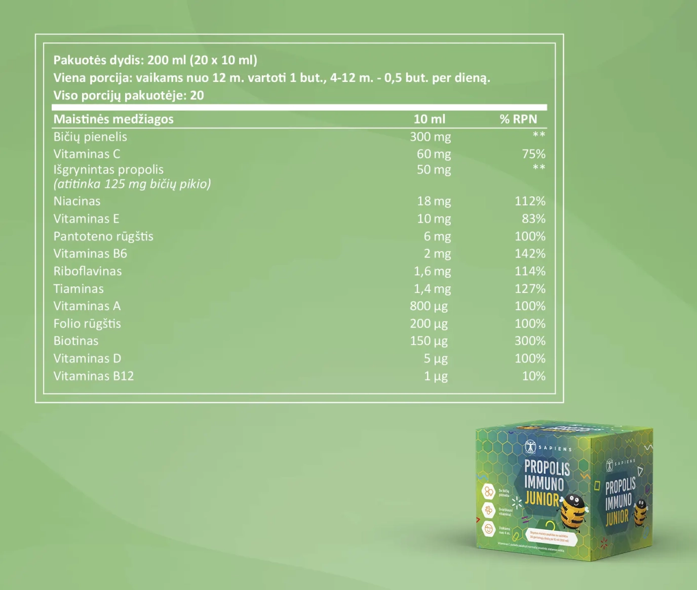 Propolis Immuno Junior