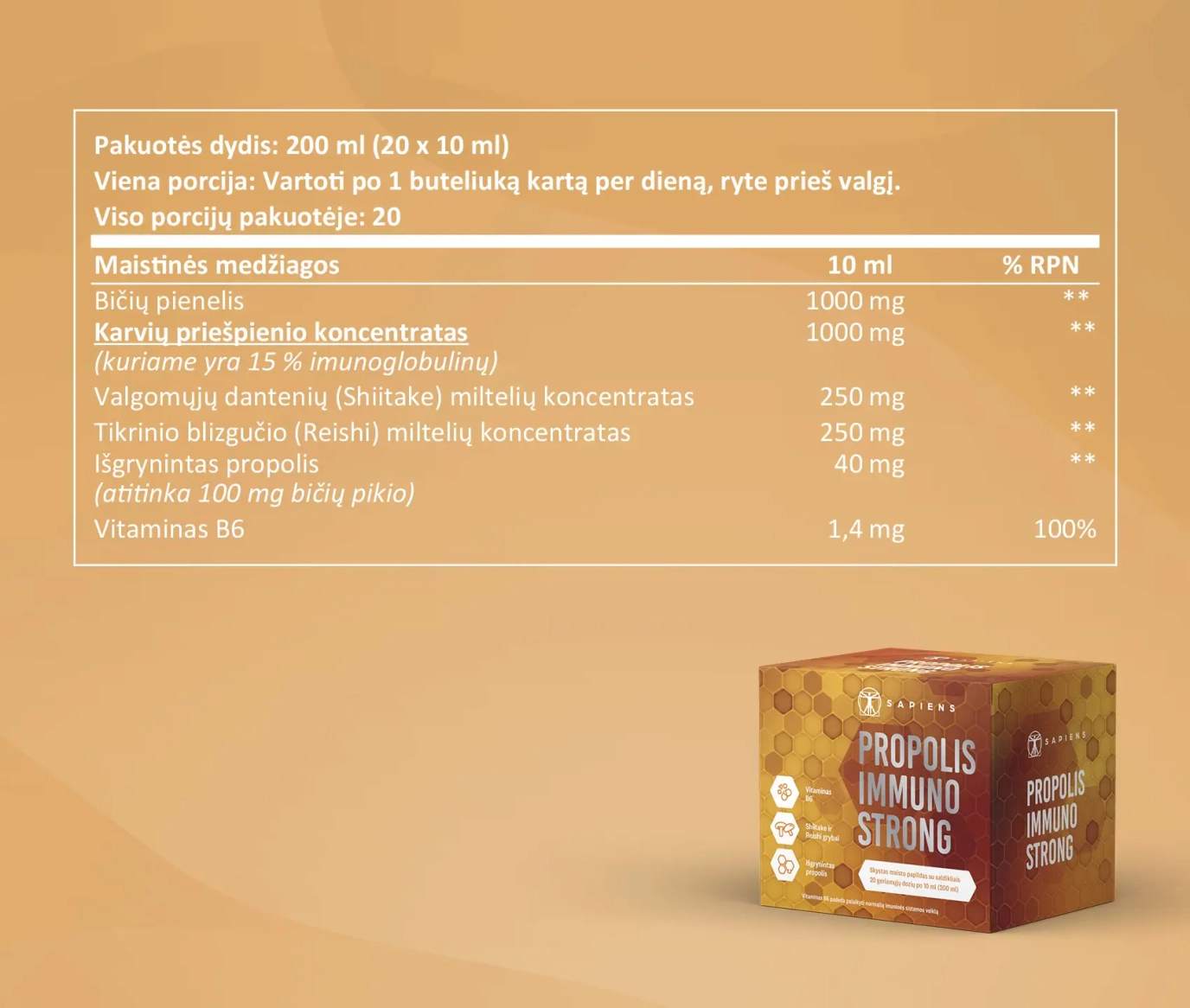 Propolis Immuno Strong