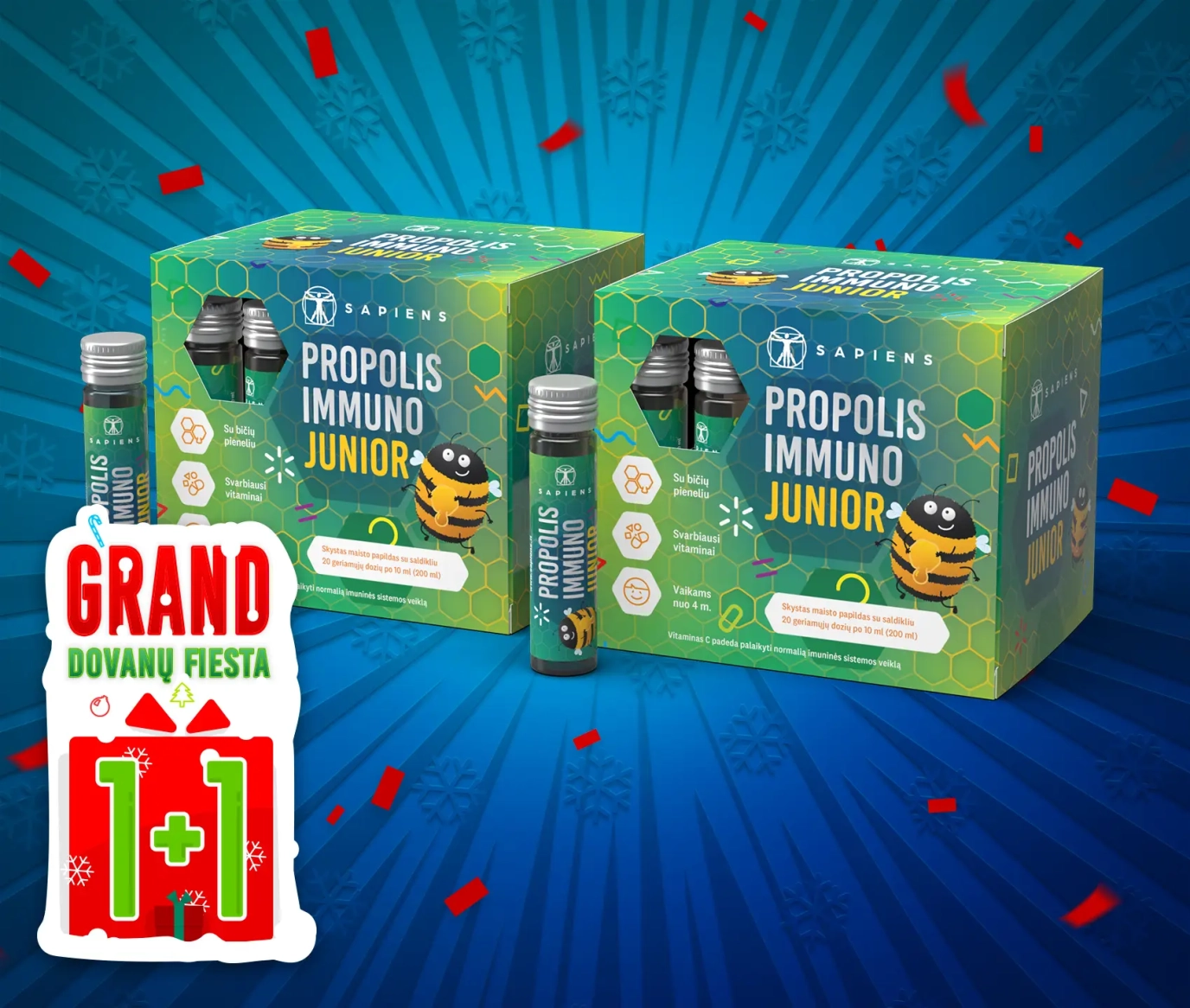 Propolis Immuno Junior 1+1