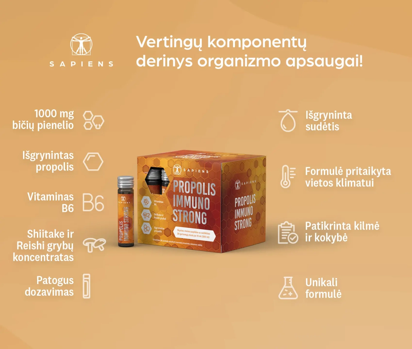 Propolis Immuno Strong 1+1